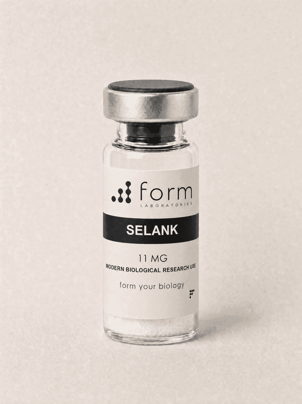 SELANK research peptide vial